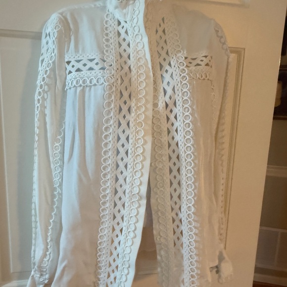 Forever 21 White Fabric - Picture 1 of 5